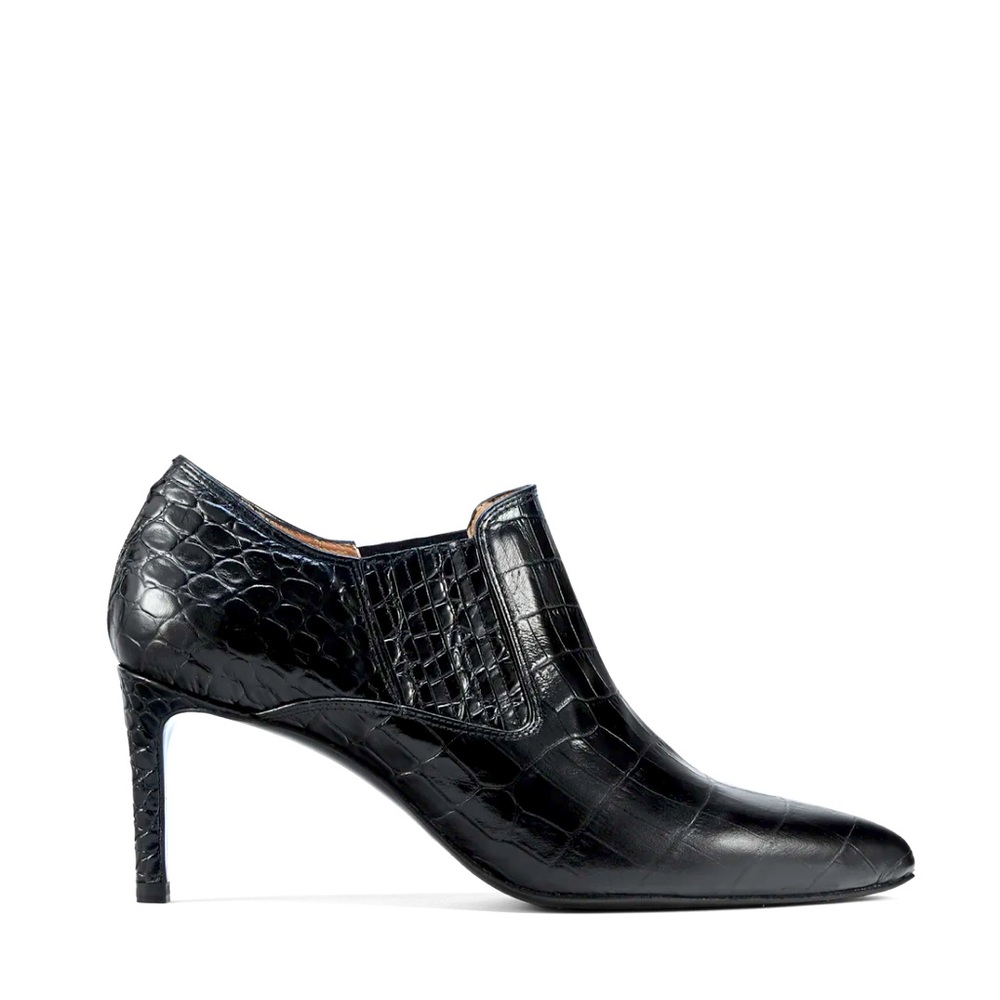 INEZ Brand New Black Croco Emboss Size 9